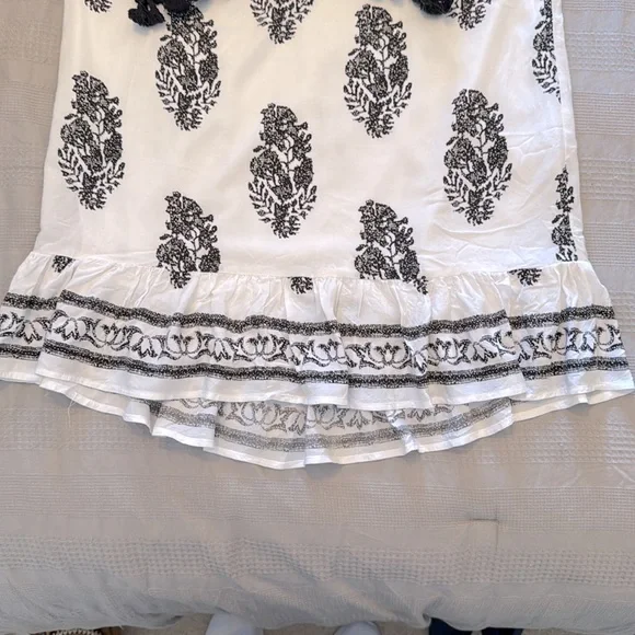 Entro dress white and black print size M - Picture 6 of 8